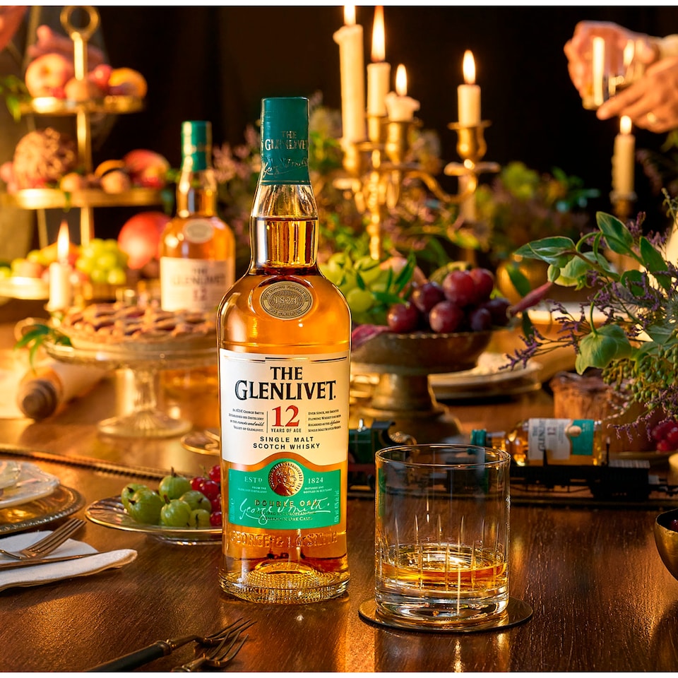 image 1 of The Glenlivet 12 Year Old Single Malt Scotch Whisky 70cl