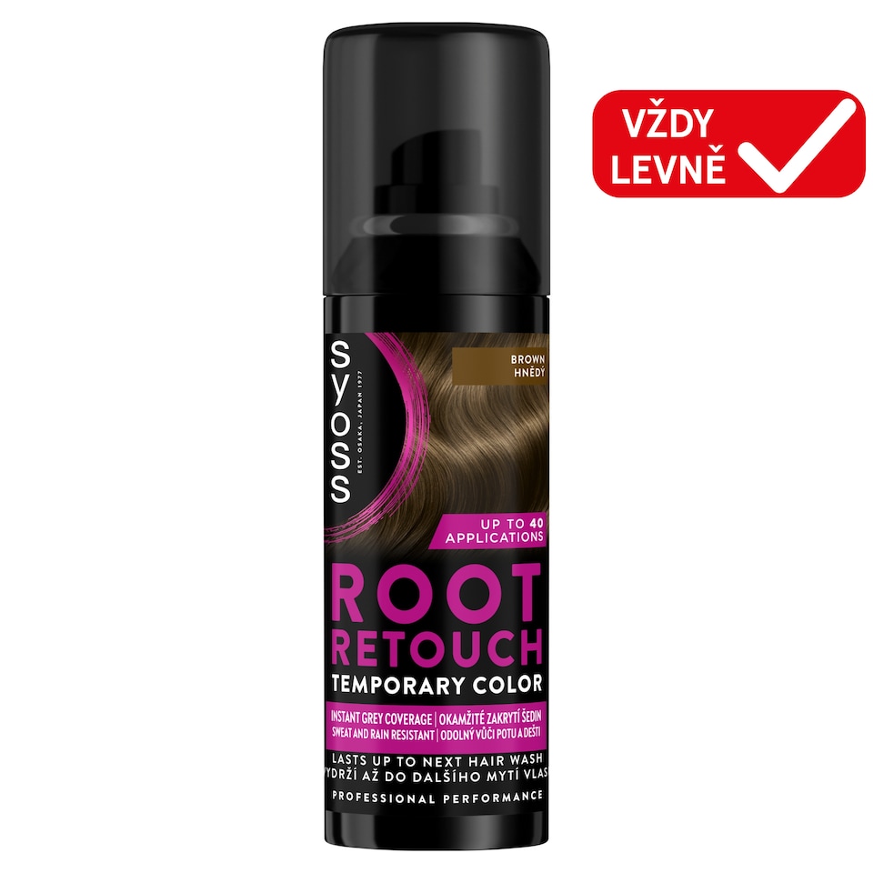 image 1 of Syoss Root Retouch Temporary Color Brown 120ml