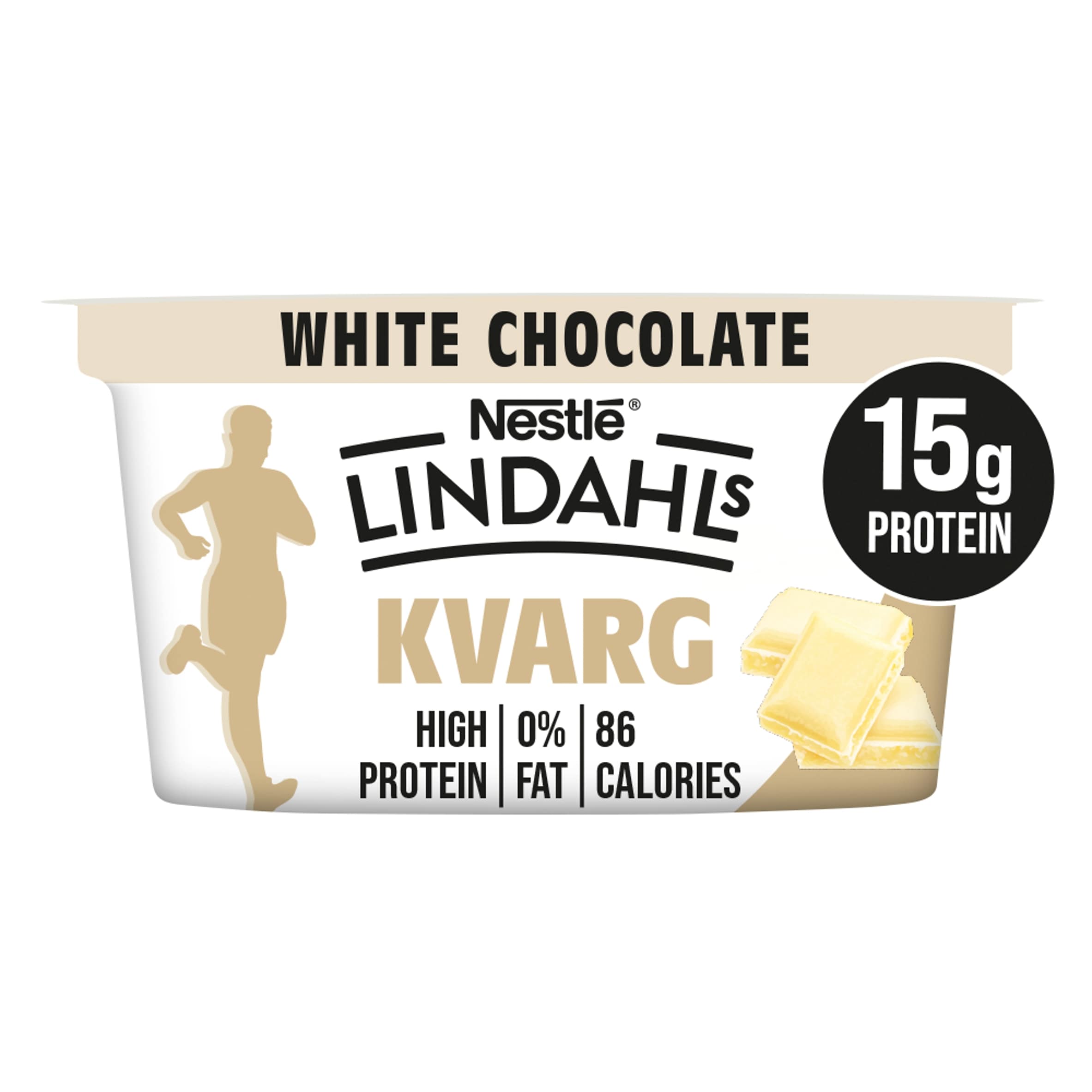 Lindahls Kvarg White Chocolate 150G