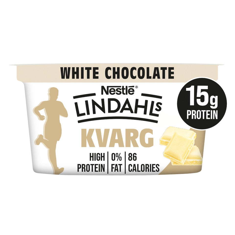 image 1 of Lindahls Kvarg White Chocolate 150G