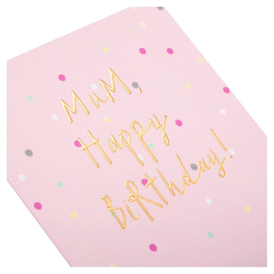 image 1 of Hallmark Birthday Card Mum, Happy Birthday!