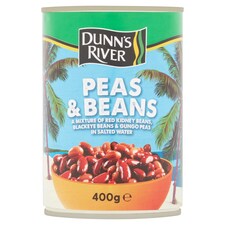 DUNNS RIVER CARIBBEAN PEAS & BEANS 400G