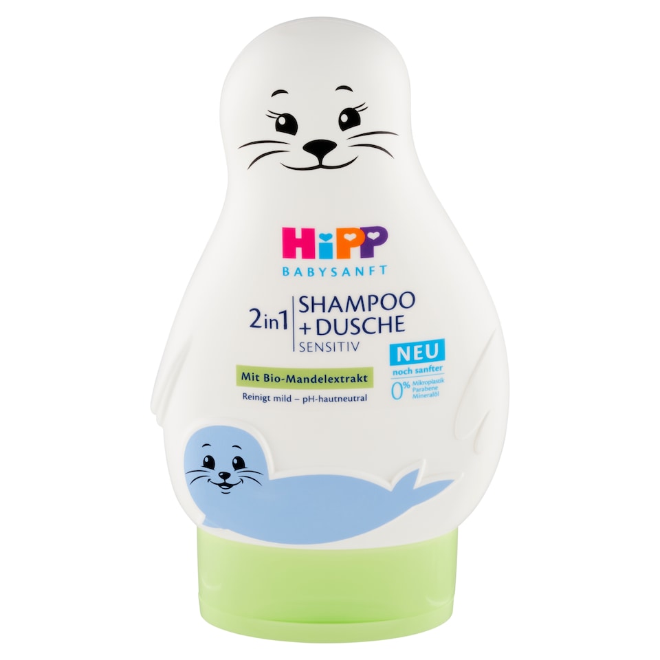 obrázok 1 z HiPP Babysanft Šampón a sprchový gél 200 ml