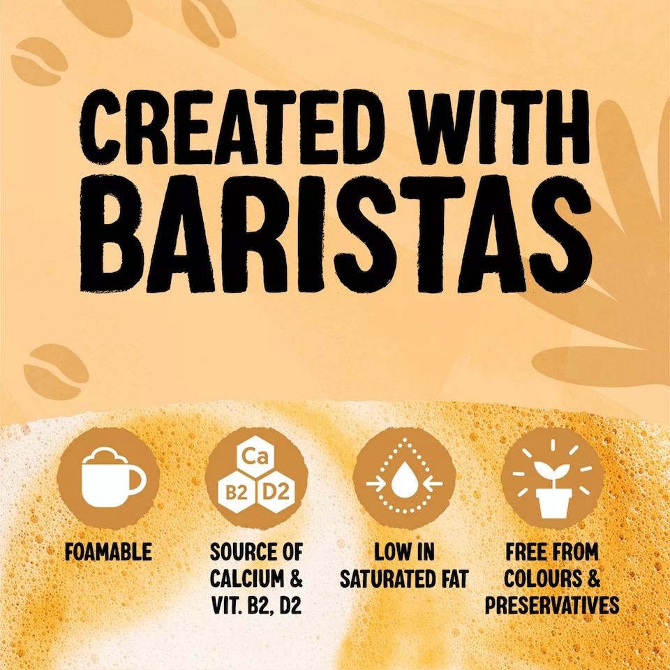image 1 of Alpro Barista Vanilla Flavour Oat Soya Drink 1L
