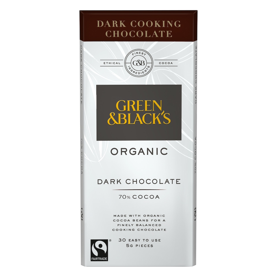 Green & Black Organic Cooking Chocolate 150G
