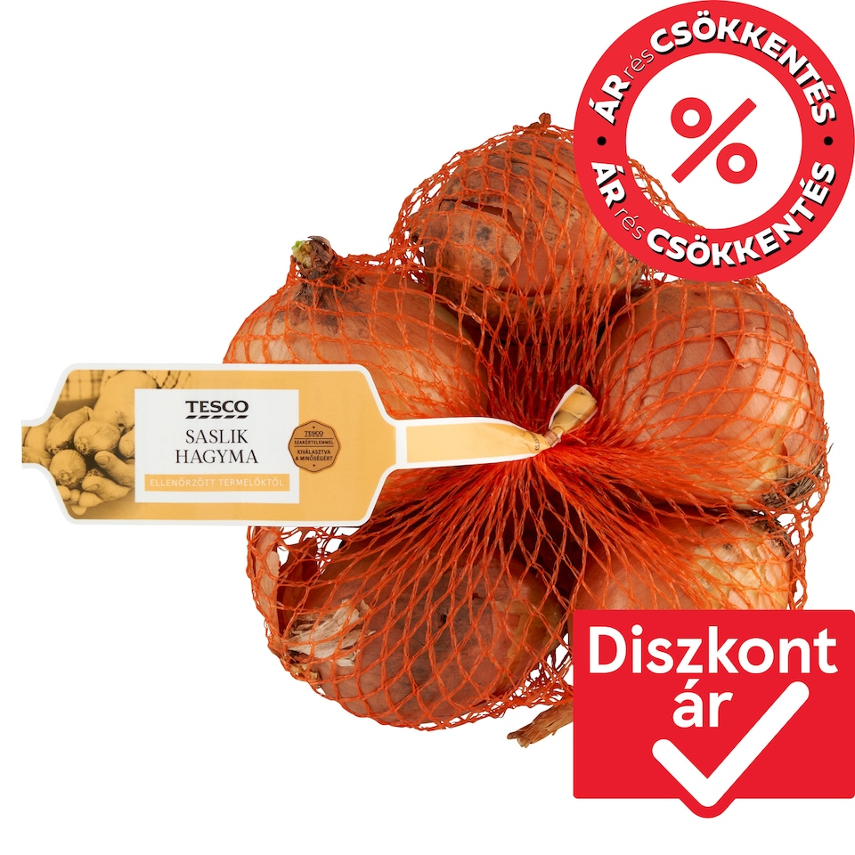 Tesco saslik hagyma 500 g