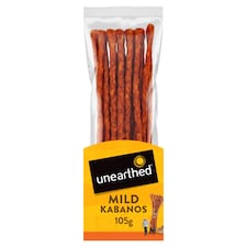 Unearthed Mild & Smoky Kabanos 105G