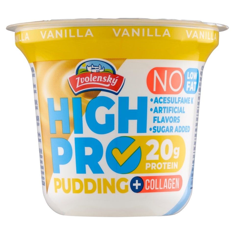 obrázok 1 z Zvolenský High Pro proteínový puding s príchuťou vanilky 200 g
