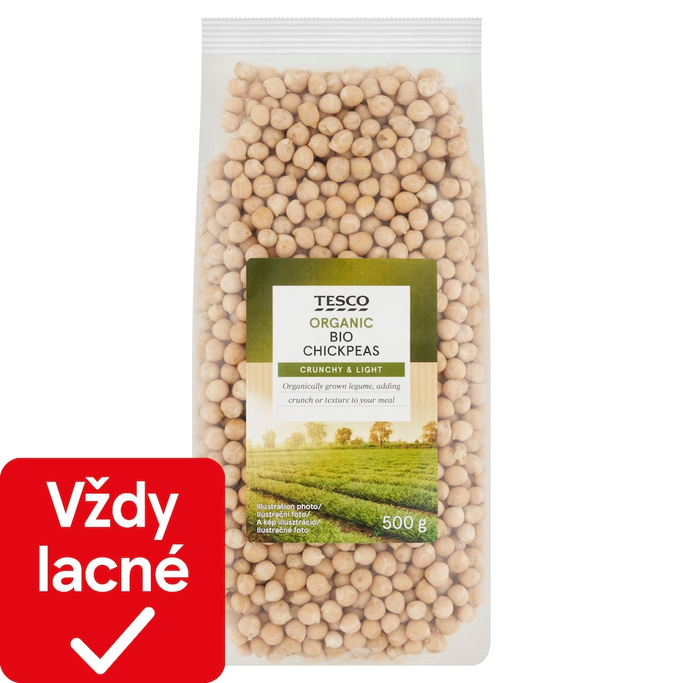 Tesco Bio cícer 500 g