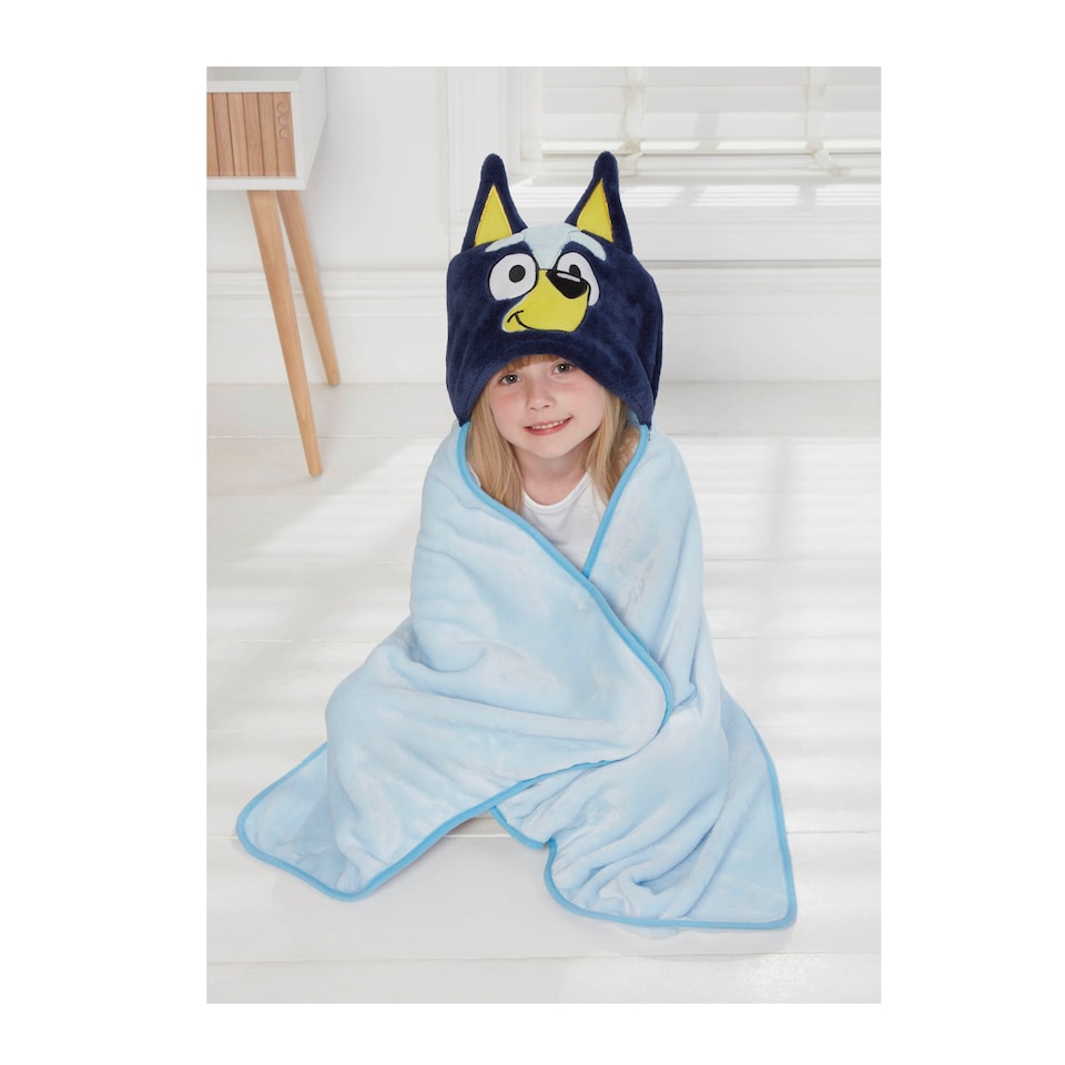 image 1 of Bluey Hooded Blanket