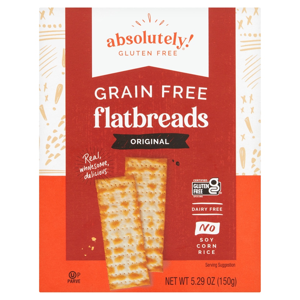 Absolutely Gluten Free Flatbreads - Original 150g