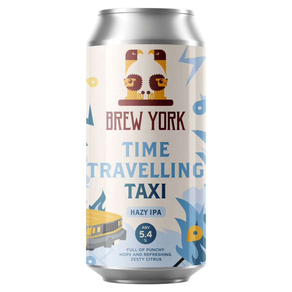 Brew York Time Travelling Taxi DDH Pale Ale 440ml