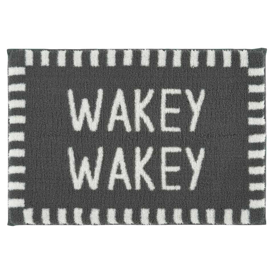 F&F Home Slogan Bath Mat