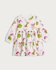 image 4 of The Grinch and Cindy Lou Who Print Cotton Rich Sweater Dress in Cream
