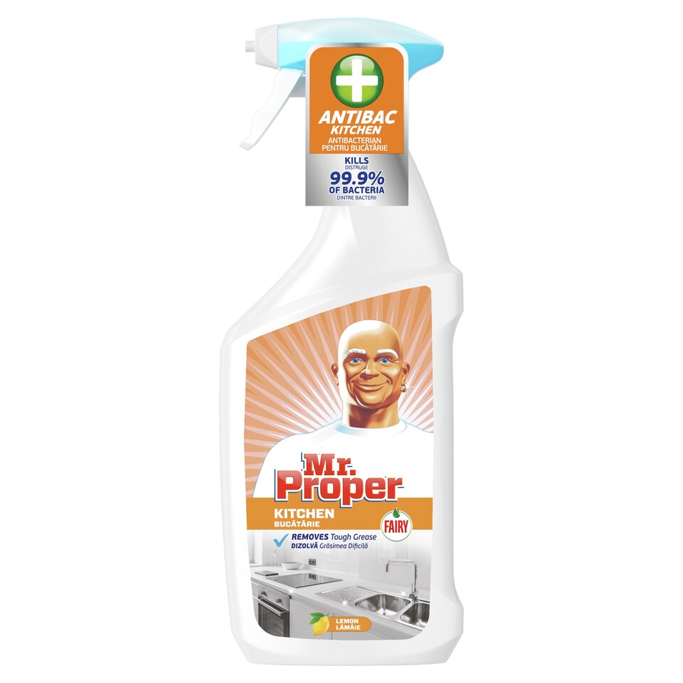 Mr. Proper Kitchen Čisticí Antibakteriální Sprej 750 ml