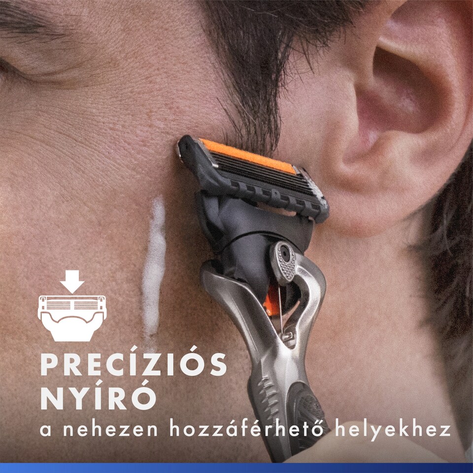 Gillette ProGlide Férfi Borotvabetétek, 4 Borotvabetétek, 5 Penge, Precíziós Nyíró  1. kép
