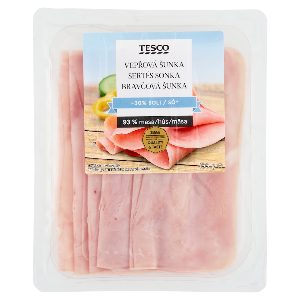 Tesco Vepřová šunka 100g