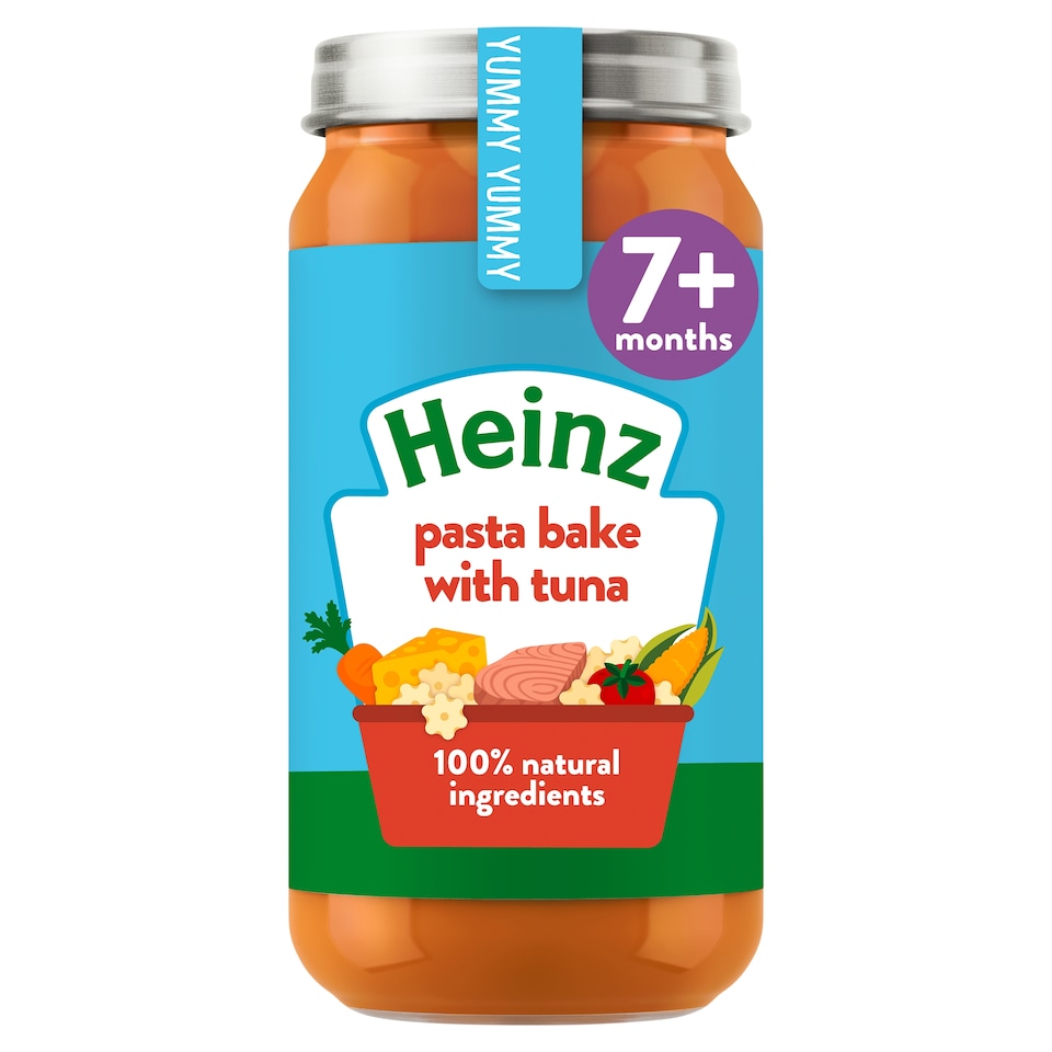 image 1 of Heinz Pasta Bake with Tuna Baby Food Jar 200g