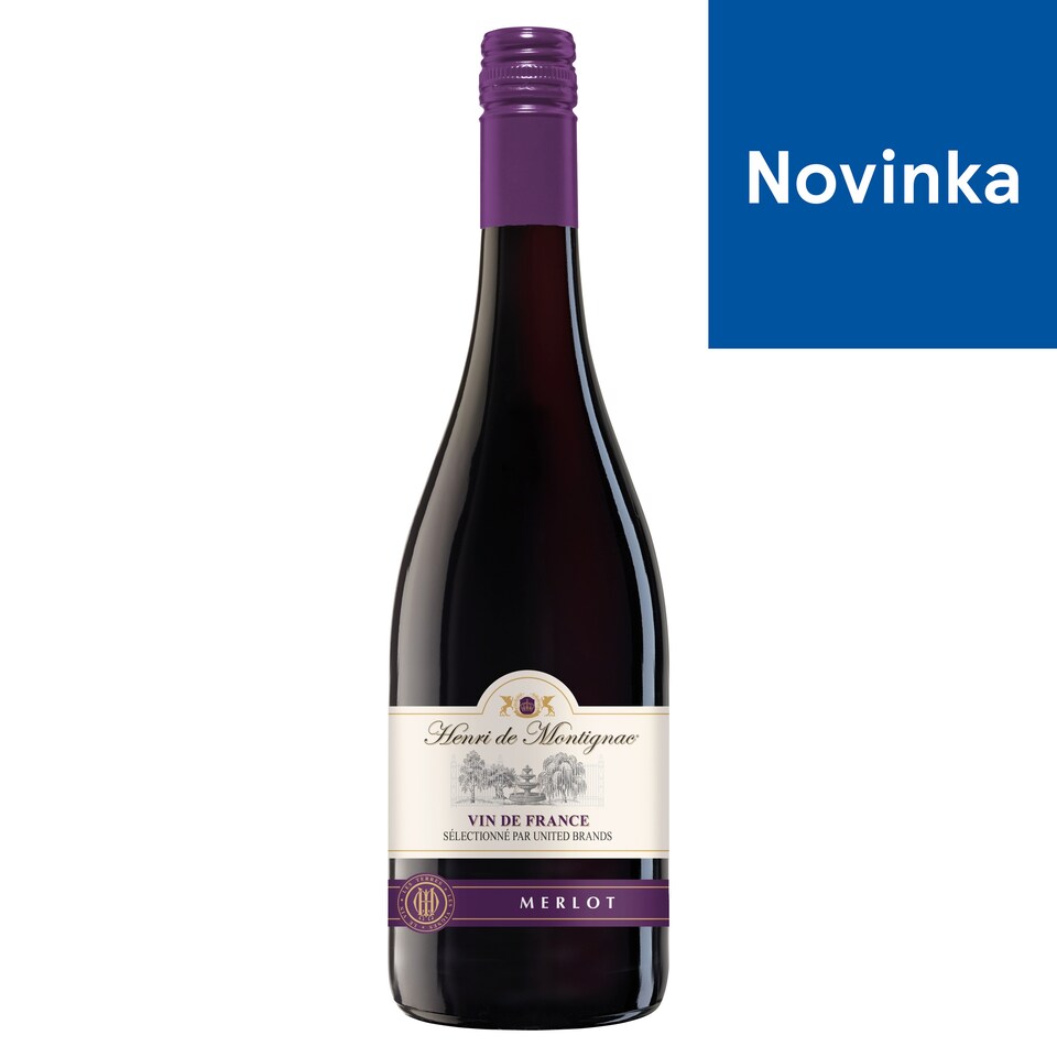 Henri de Montignac Merlot Red Wine Dry 750 ml