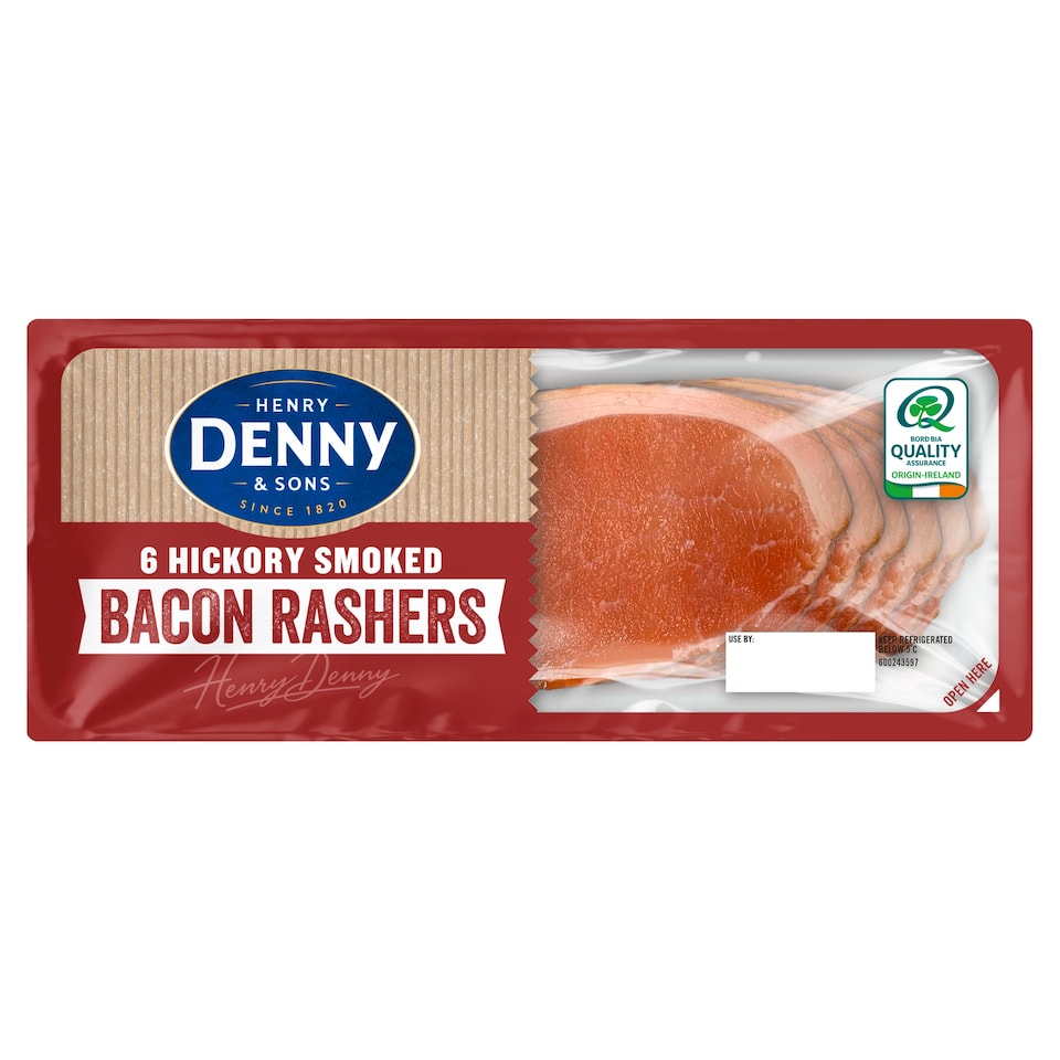 Denny Cap Hickory Rashers 200Gx10