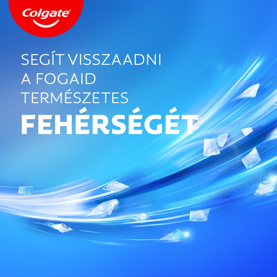 Colgate Max White White + Crystals fogkrém 75ml  1. kép