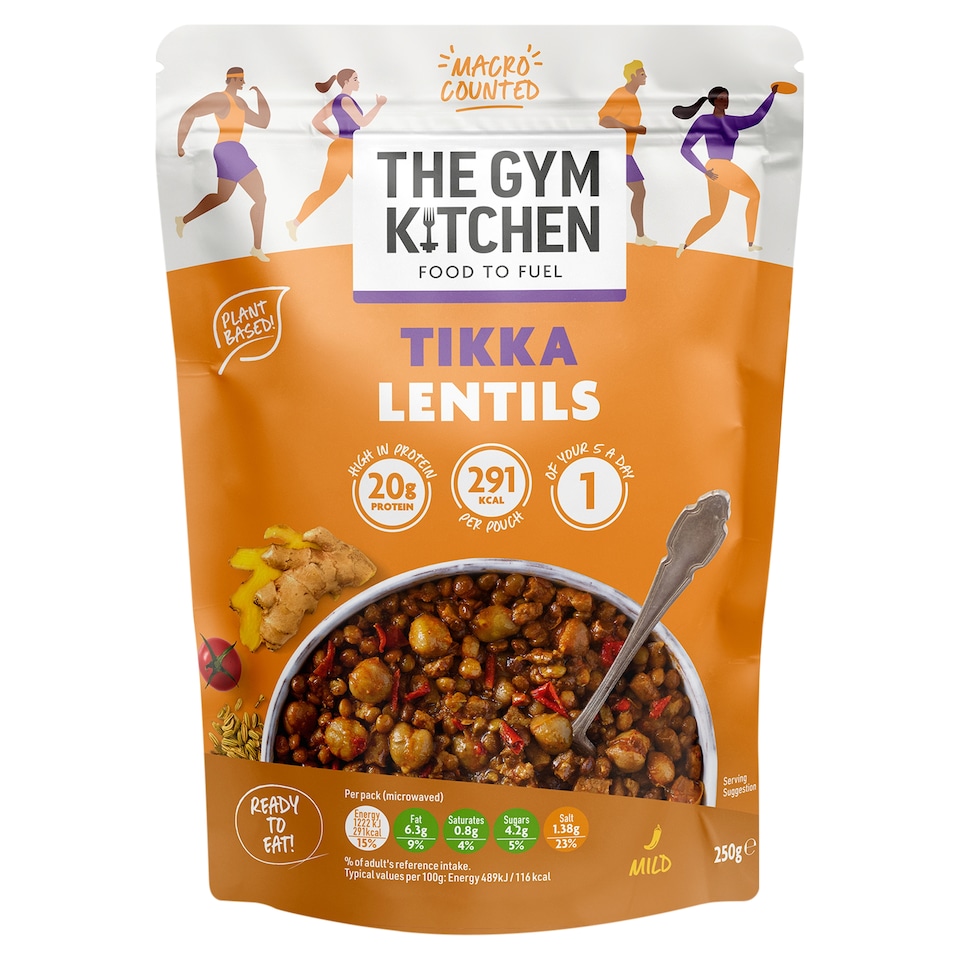 image 1 of The Gym Kitchen Tikka Dahl 250g
