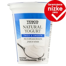 Tesco Biely jogurt 150 g