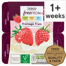 Tesco Free From Raspberry Strawberry Soya Alternative 4X90g