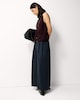 image 3 of F&F Wide Leg Culottes in Navy