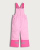 image 4 of F&F Girls Reflective Ski Salopettes in Pink