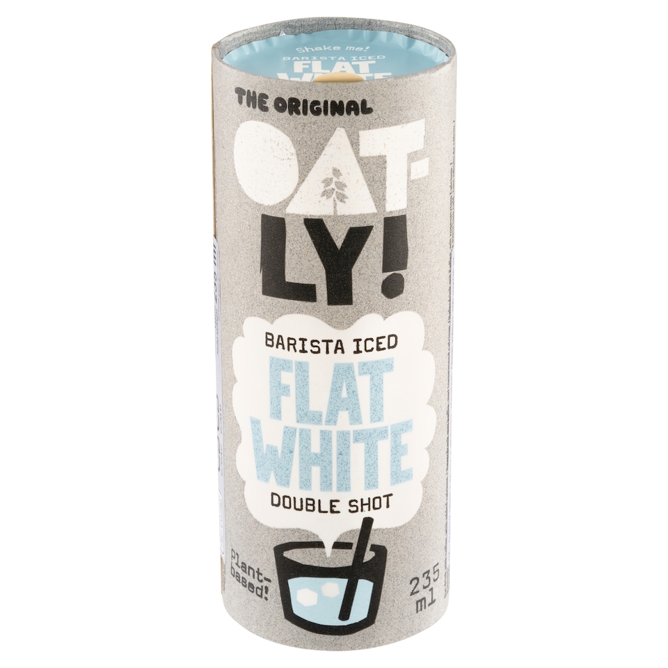 Obrázek 1 pro produkt Oatly! Ovesný nápoj s kávou Flat White 235ml