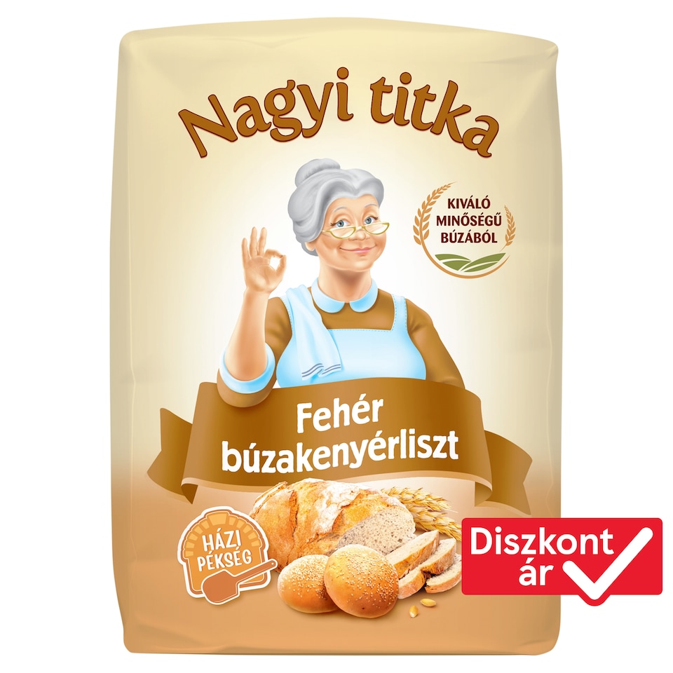 Nagyi titka White Wheat Bread Flour BL80 1 kg