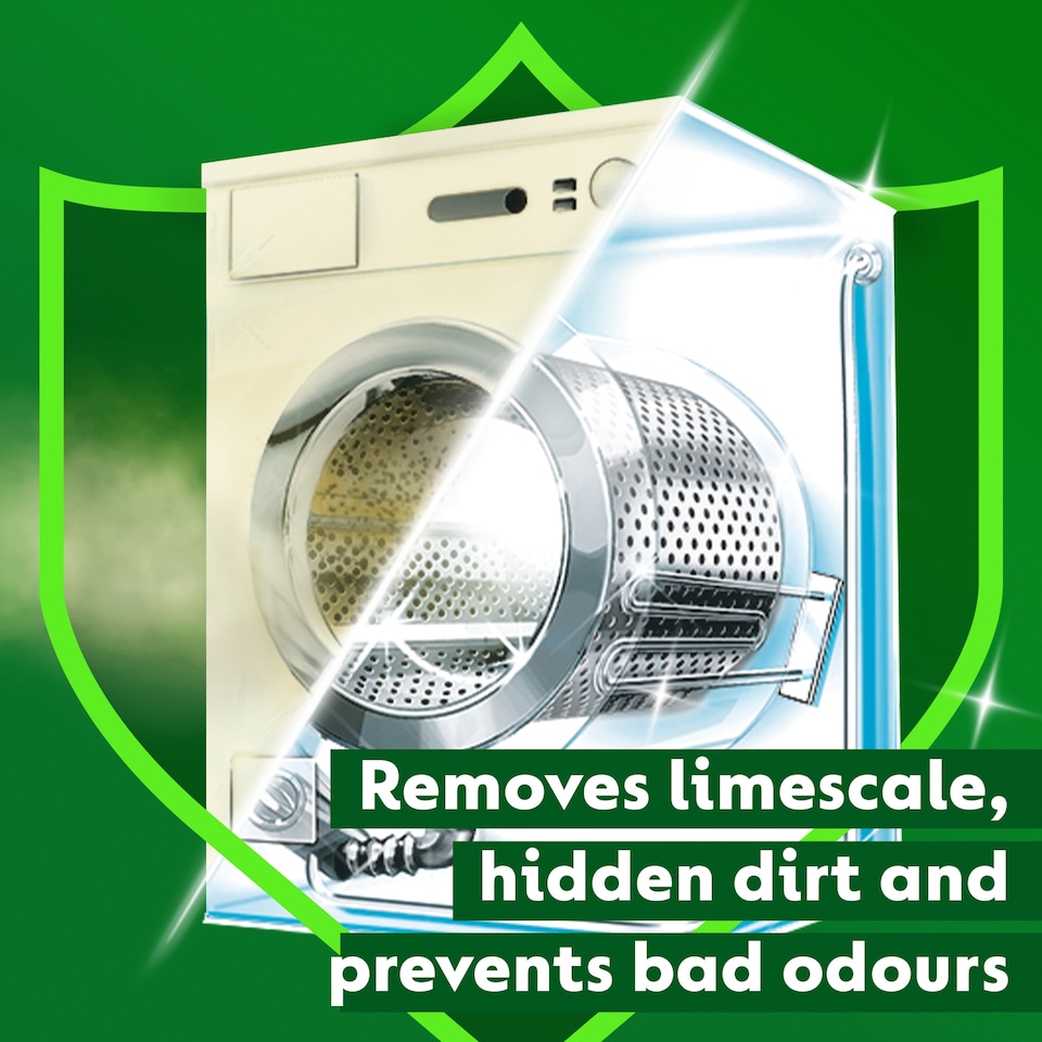 image 1 of Dettol Antibacterial Washing Machine Cleaner Spring Blossom 250ml