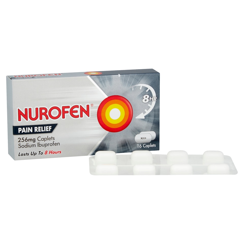 image 1 of Nurofen Joint & Back Pain Relief Ibuprofen Caplets - Sodium 16s