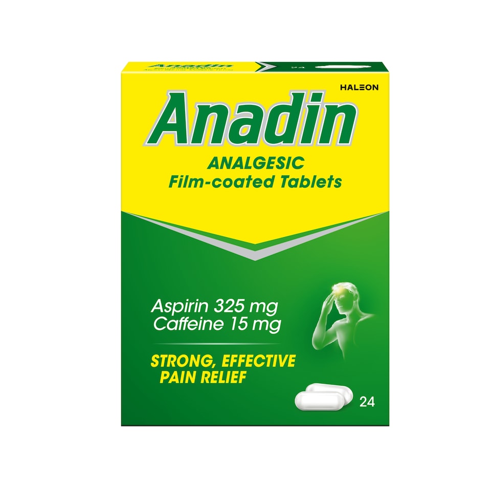 ANADIN TABLETS 24PK