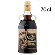 The Kraken Black Spiced Rum Dark Caramel & Cornish Sea Salt 70cl