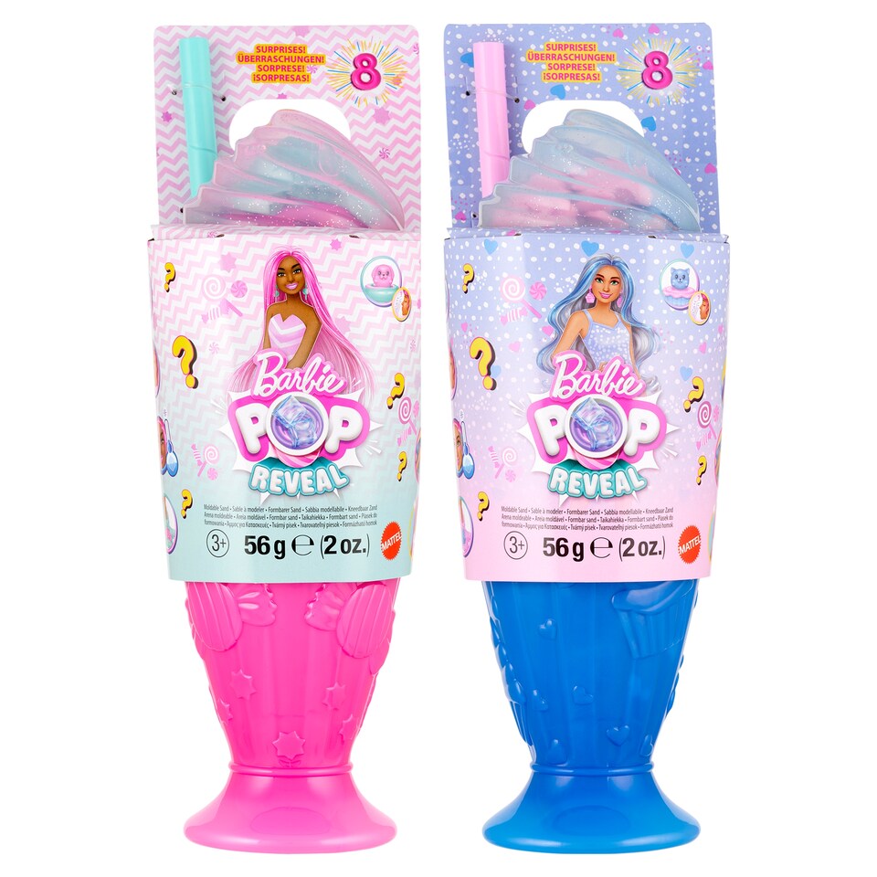 Mattel Barbie Pop Reveal tvarovateľný piesok 56 g