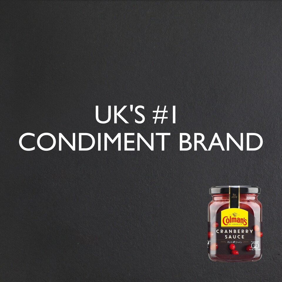 image 1 of Colmans Sauce Jar Cranberry 165G