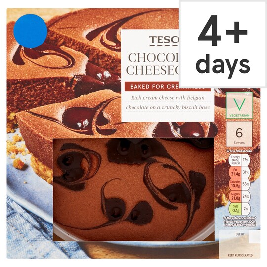 Tesco Chocolate Cheesecake 540G Tesco Groceries