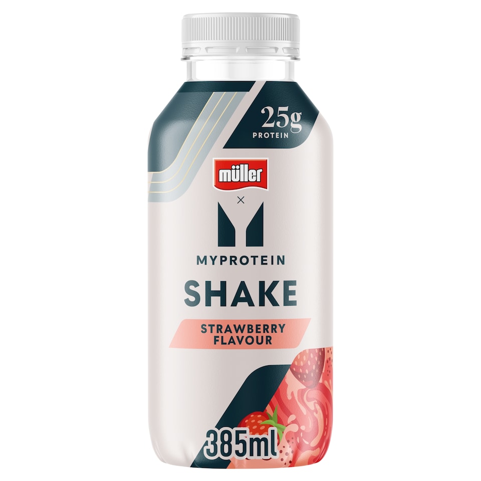 image 1 of Muller X MY Protein Shake Strawberry Flavour 385ml