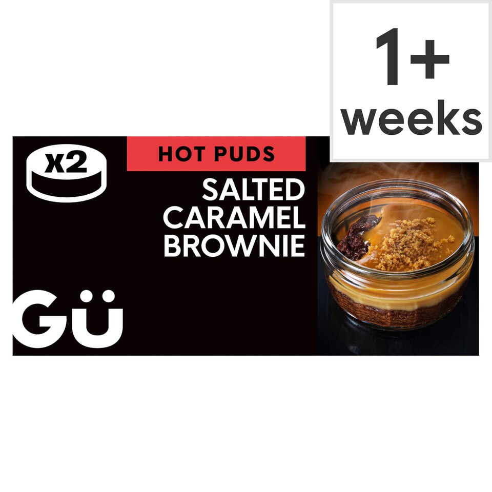 image 1 of Gu Brownies - Salted Caramel 2 x 80g
