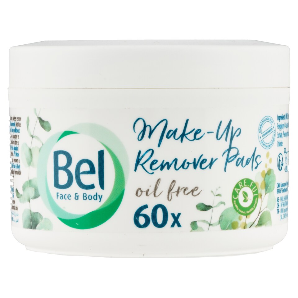 image 1 of Bel Face & Body Make-Up Remover Pads 60 pcs