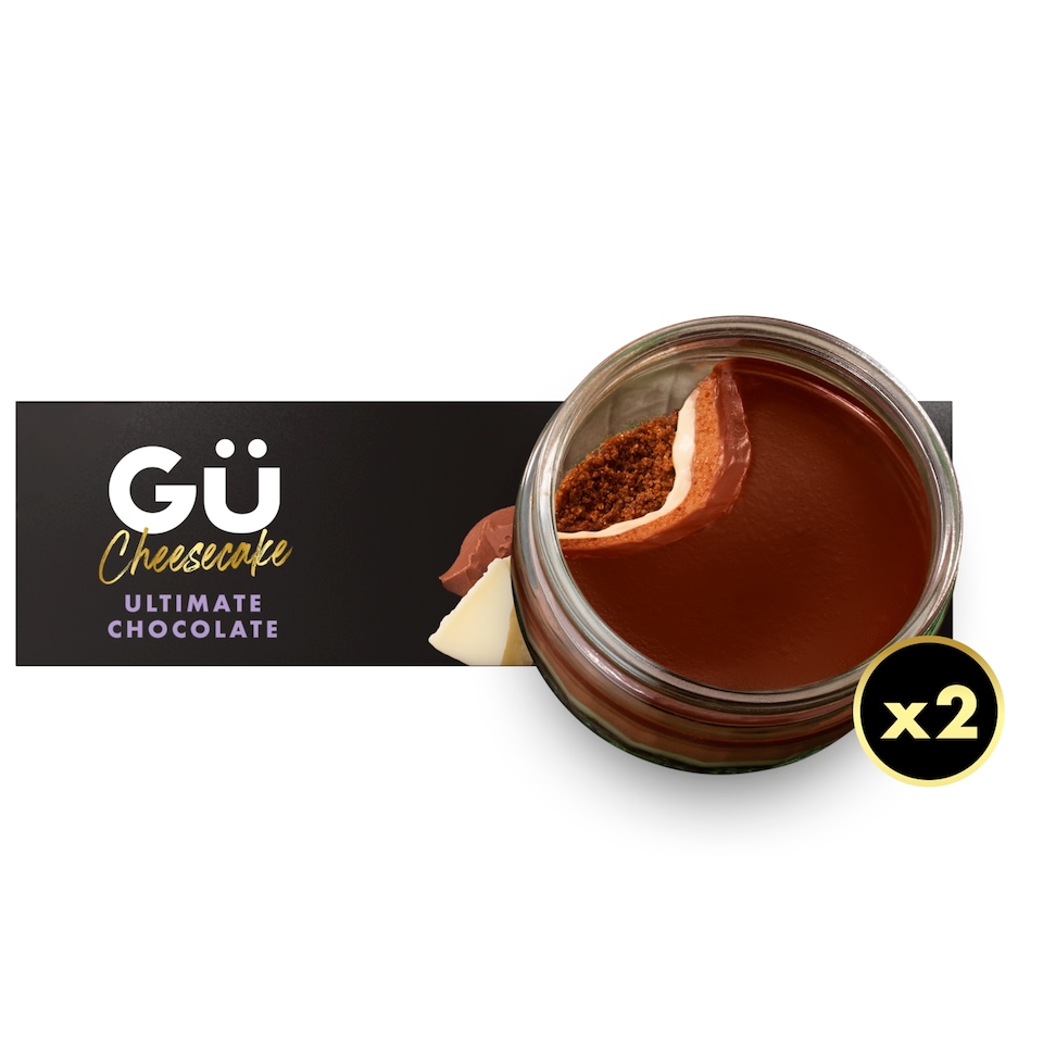 image 1 of Gu Ultimate Chocolate Cheesecake Desserts 2x85g