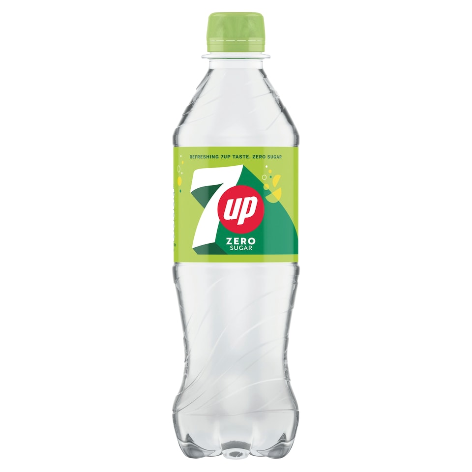 7UP Zero Lemon & Lime Bottle 500ml