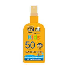 Tesco Soleil Kids Sun Spray Spf 50 200Ml