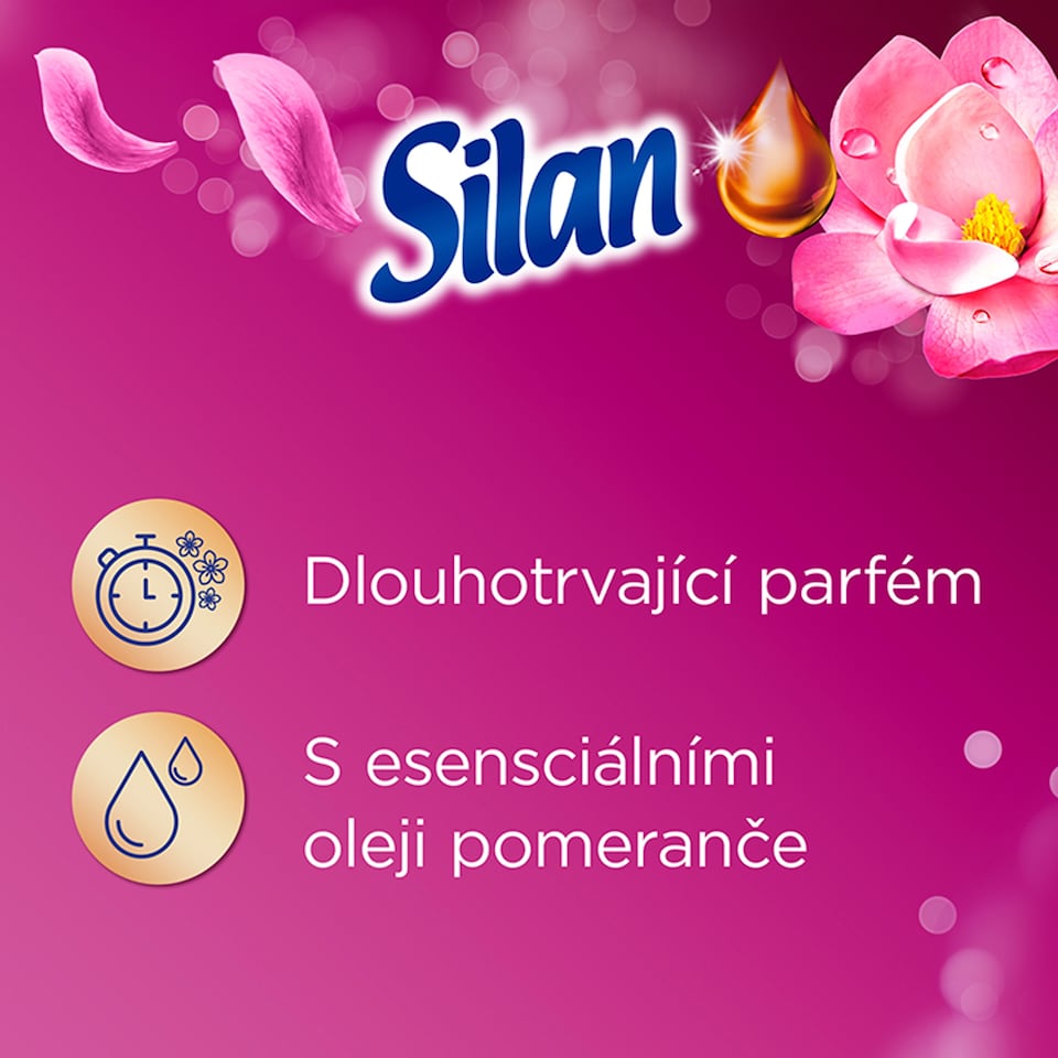 image 1 of Silan aviváž Aromatherapy Magic Magnolia 35 praní, 770ml