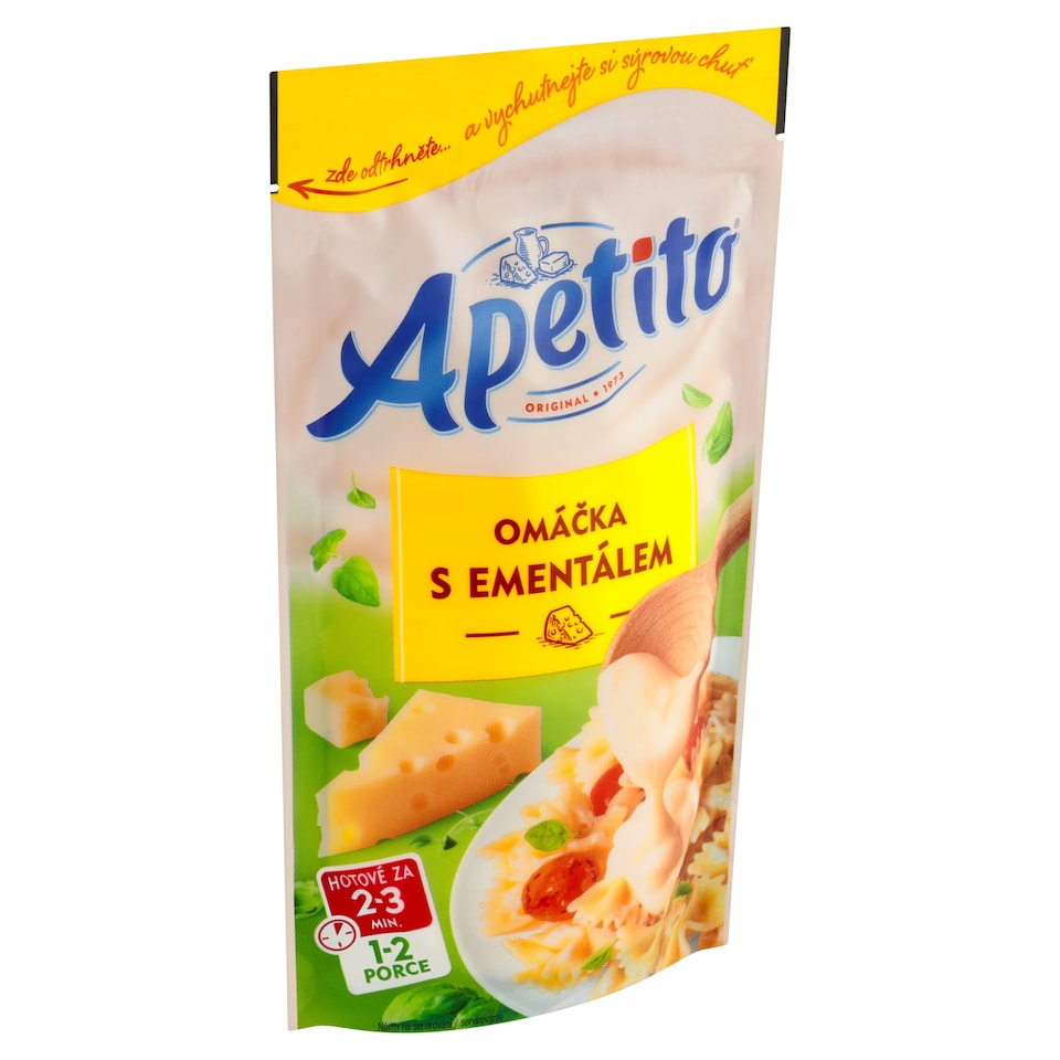 Obrázek 1 pro produkt Apetito Omáčka s ementálem 150g