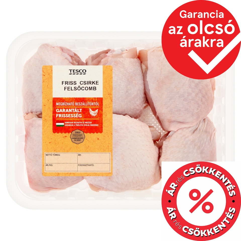 Tesco friss csirke felsőcomb 750 g