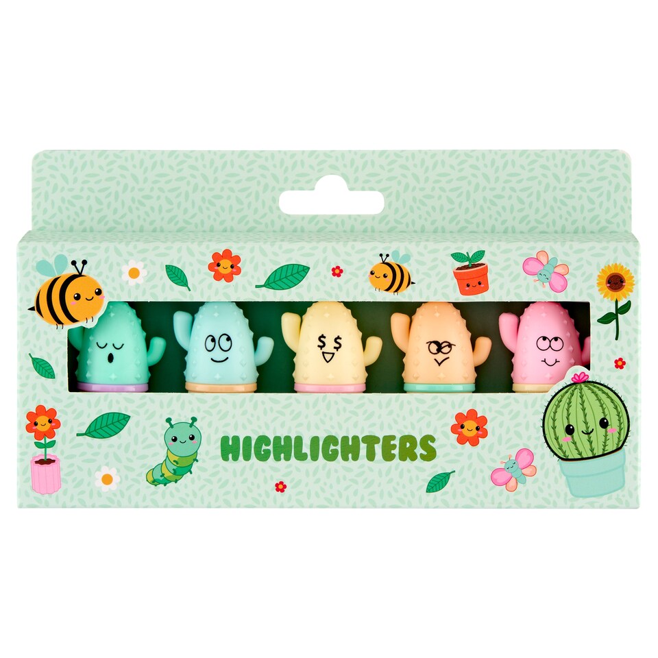 Highlighters 5 pcs