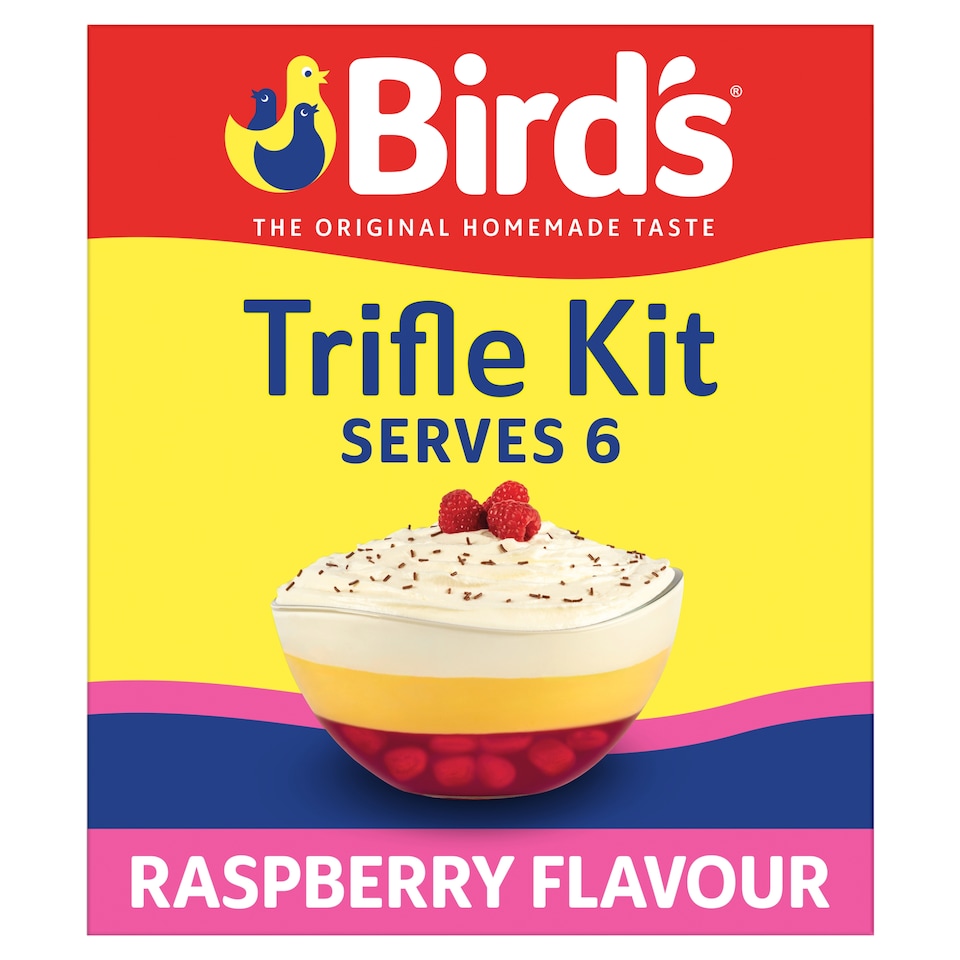image 1 of Birds Trifle Kit Raspberry Serve 6 141G
